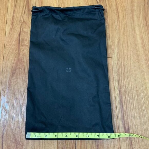 Givenchy Black Logo Fabric Cotton Dust Bag - Picture 3 of 5